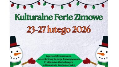 Zdjęcie dla artykułu KULTURALNE FERIE ZIMOWE