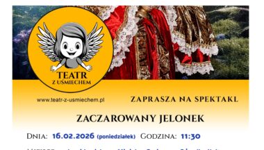 Zdjęcie dla artykułu ZACZAROWANY JELONEK – emocjonujące przedstawienie teatralne